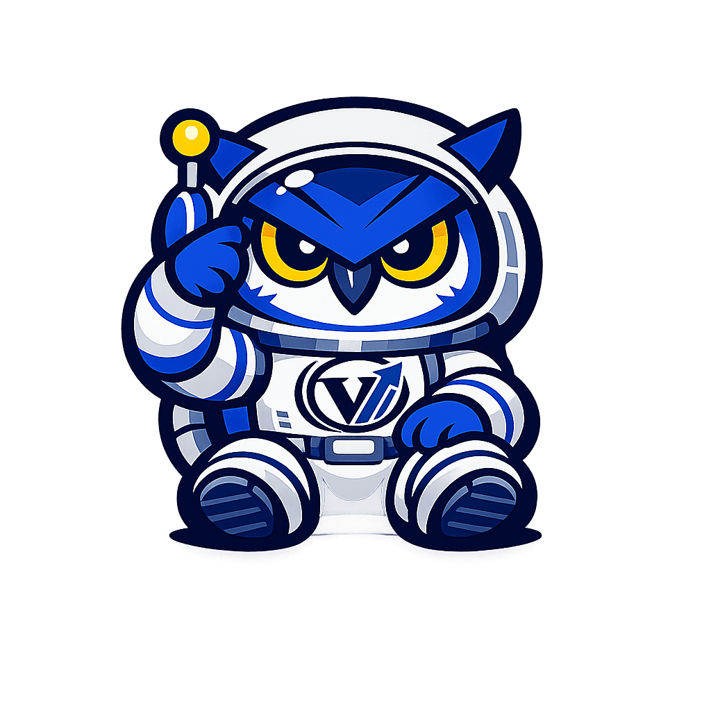 Vorro, the VonCMS owl mascot